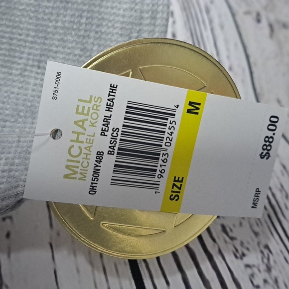 MK Michael Kors Basics Lightweight Ling Sleeve Cowl Neck Sweater-M - Picture 7 of 10